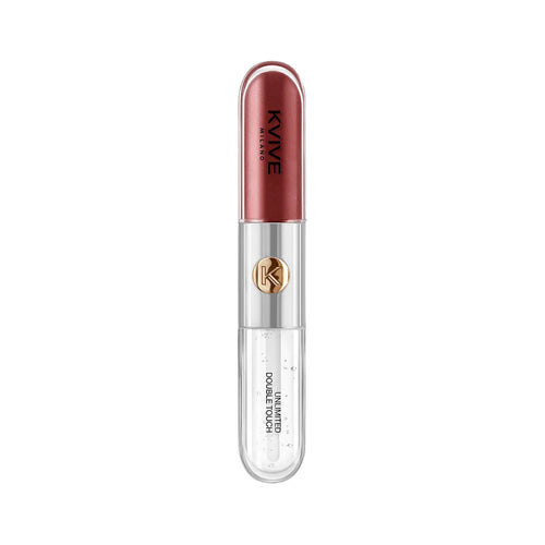 Perfect Twin Lip — Dual-Ended Liquid Lipstick with Velvet Matte Color and Glossy Shine