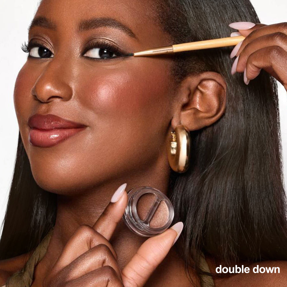 Last Day 70%OFF:double show clay pot shadow liner + brush
