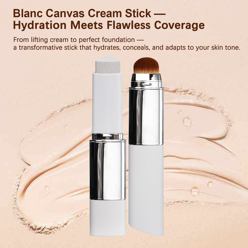 Color-Matching Cream Foundation Stick with Built-In Brush