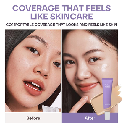 Perfect Cover Serum BB Cream-Bifida Ferment Lysate Serum-Infused BB Cream for Anti-Aging Skin Rejuvenation, Skin Tint, Tinted Moisturizer
