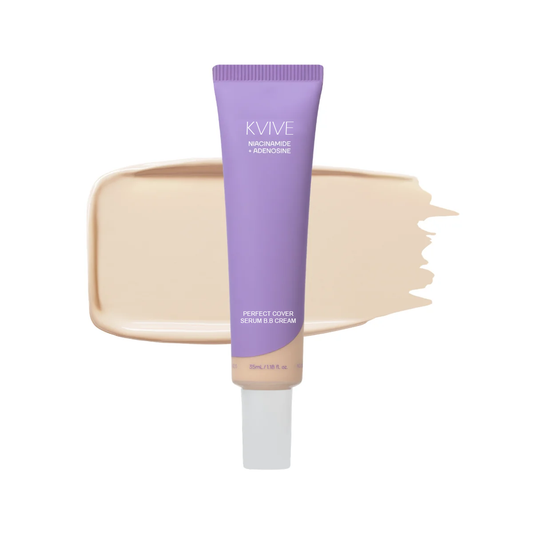 Perfect Cover Serum BB Cream-Bifida Ferment Lysate Serum-Infused BB Cream for Anti-Aging Skin Rejuvenation, Skin Tint, Tinted Moisturizer